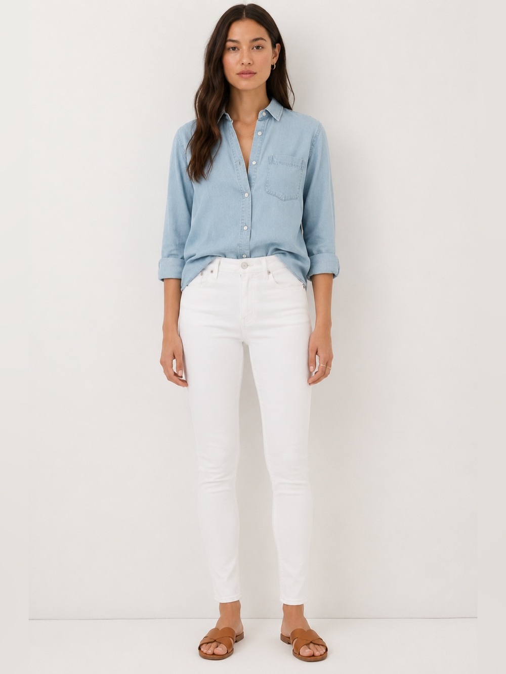 Madewell | Skinny Skinny White Denim | Size 27